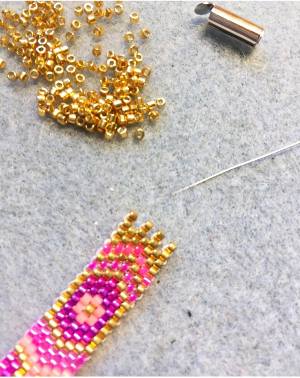 Fermoir hiilos peyote